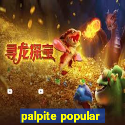 palpite popular